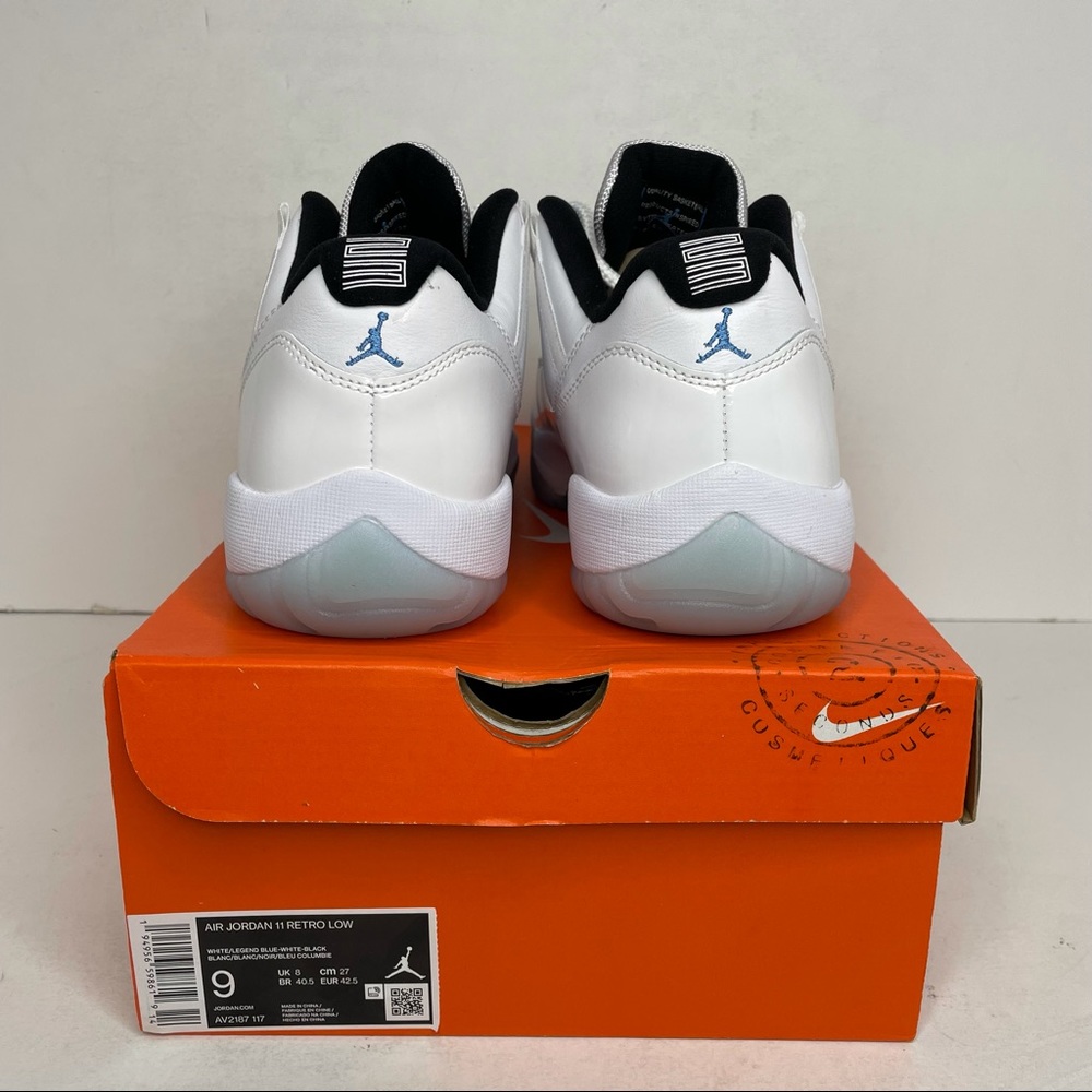 Nike Air Jordan 11 Retro “Legend Blue/UNC” NEW 2021 - Picture 4 of 4